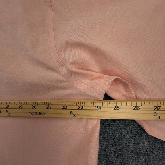 Brooks Brothers Button Up Shirt Cotton Long Sleeve Large Pink Oxford Non Iron - Picture 6 of 16